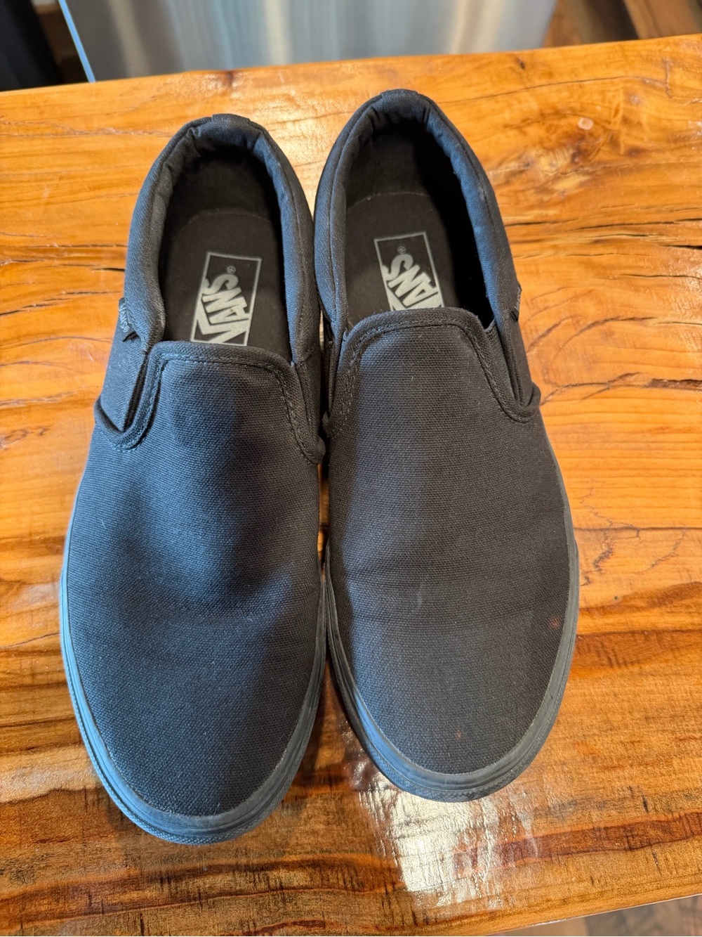 Vans Classic Slip-On Shoes in Black